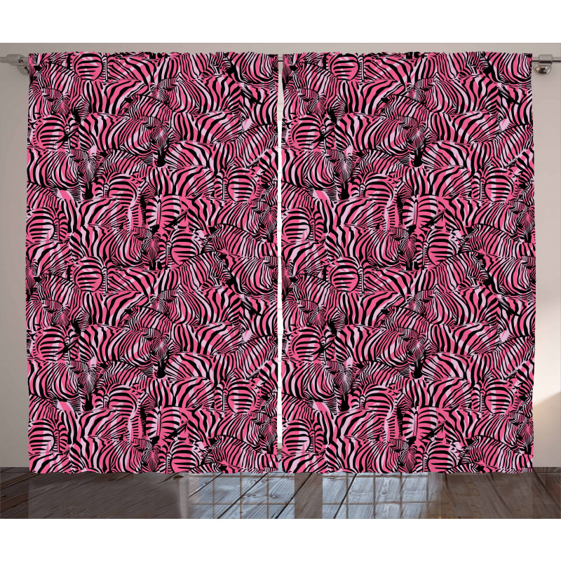 Safari Art Pattern Curtain