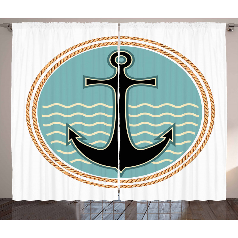 Nautical Design Curtain