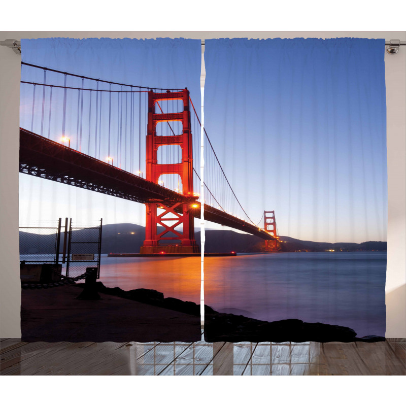 San Francisco Bridge Curtain
