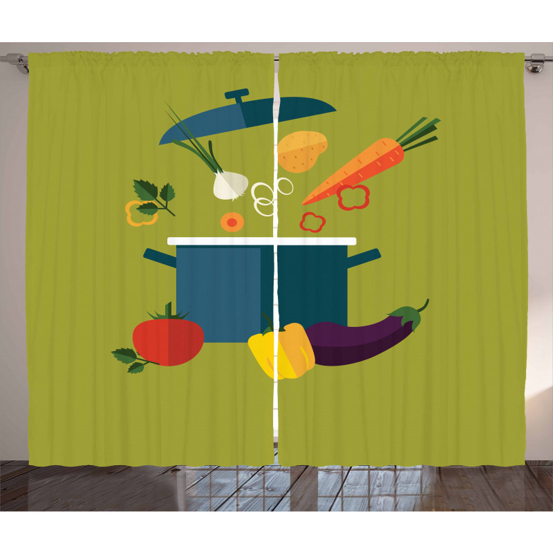 Vegetarian Soup Curtain