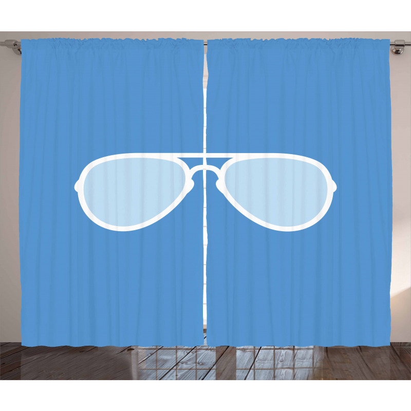 Aviator Sunglass Curtain