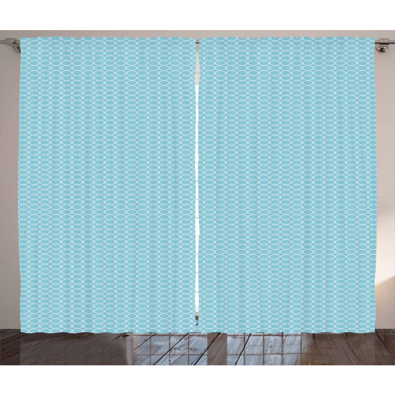 Entangled Squares Curtain