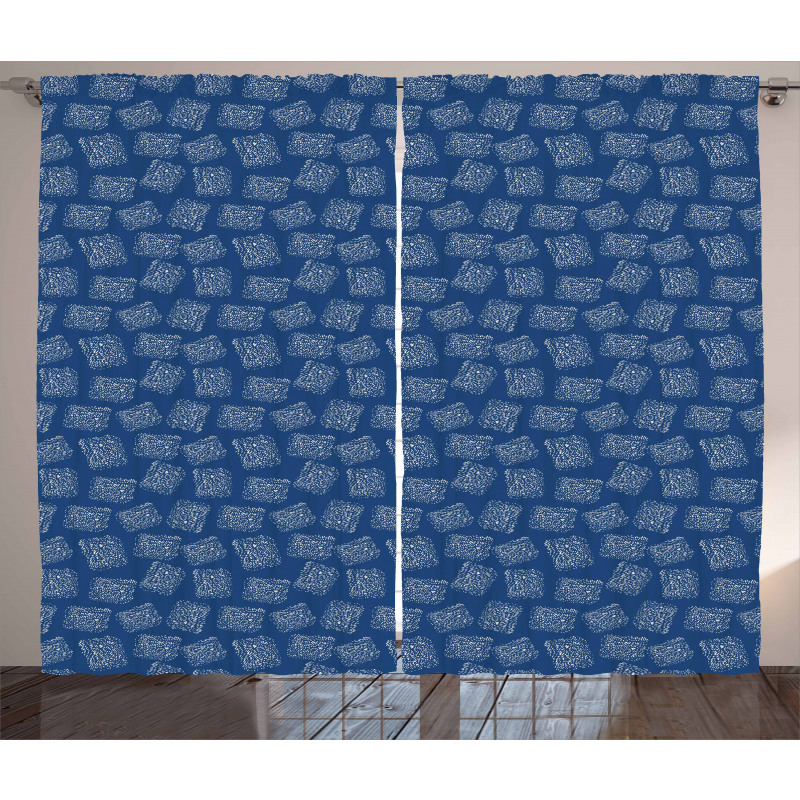 Spotted Squares Curtain