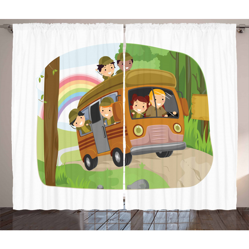 Scouts Activities Design Curtain