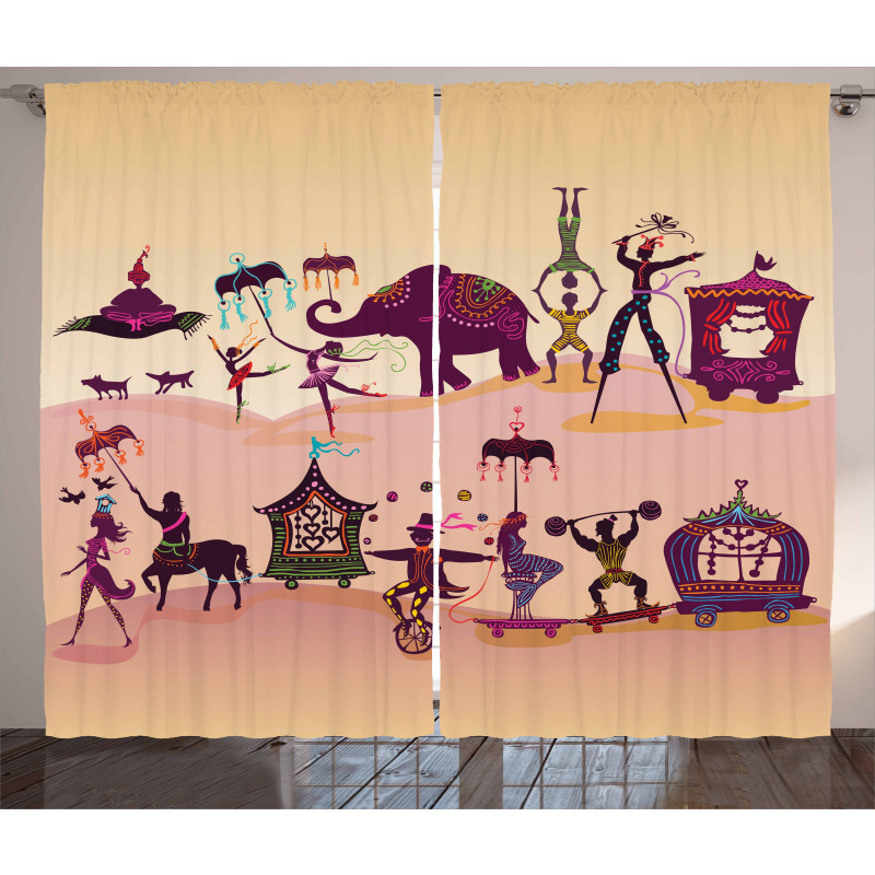 Oriental Fantasy Theme Curtain