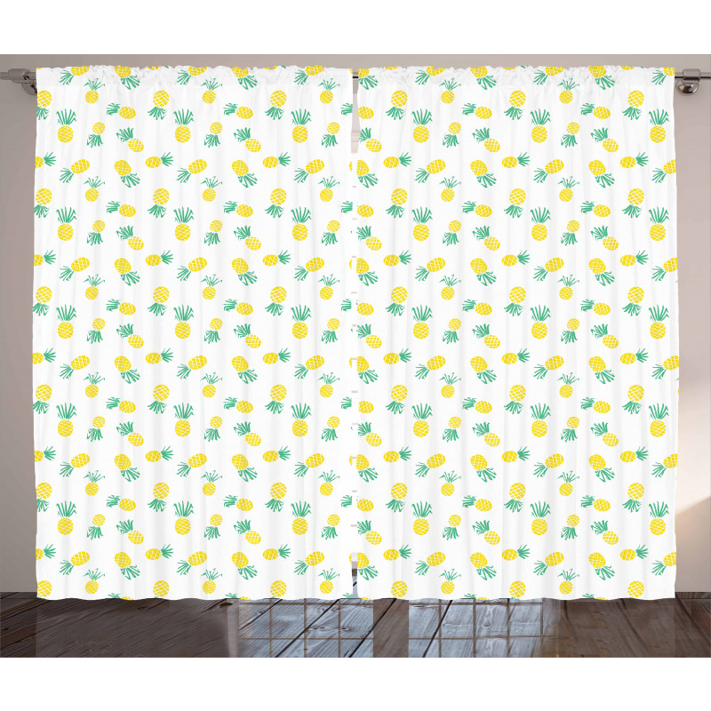 Exotic Fruits Pattern Curtain