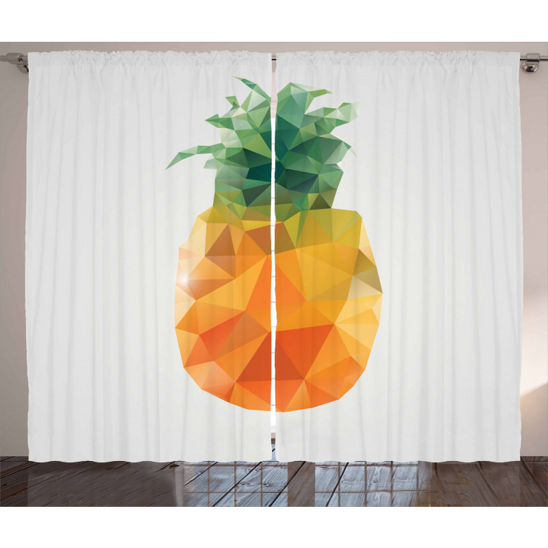 Angular Pineapple Curtain