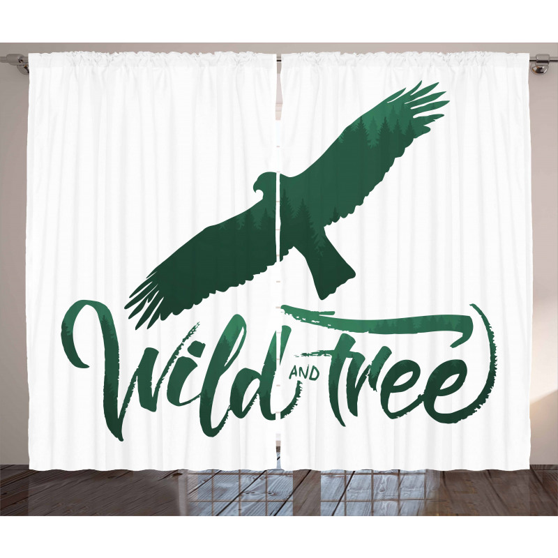 Wild and Free Curtain
