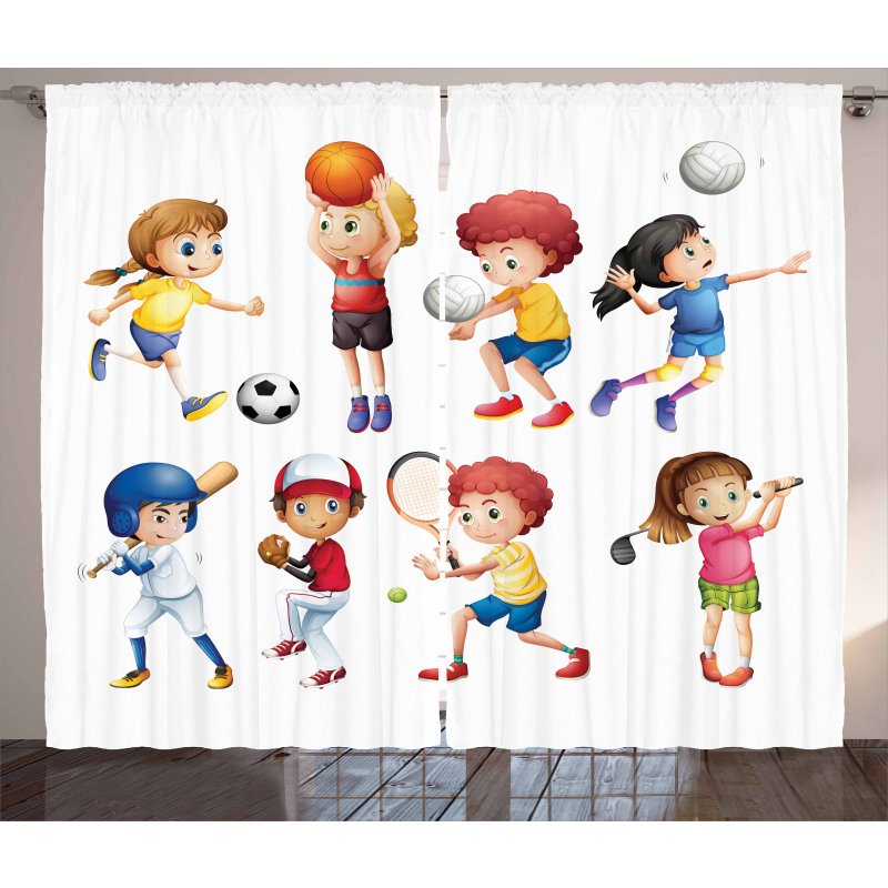 Active Children Curtain