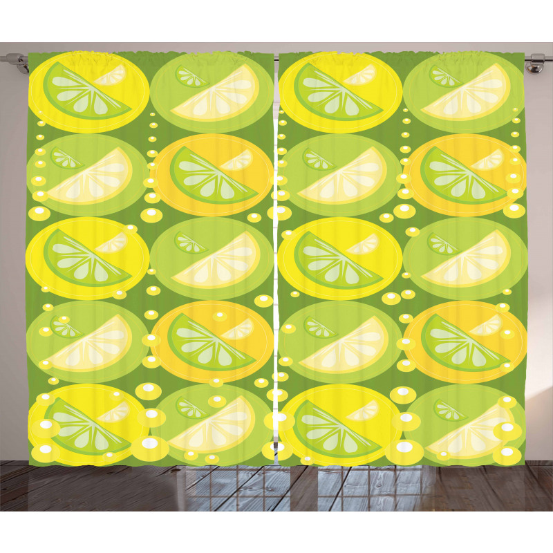Trapped Limes in Cells Curtain