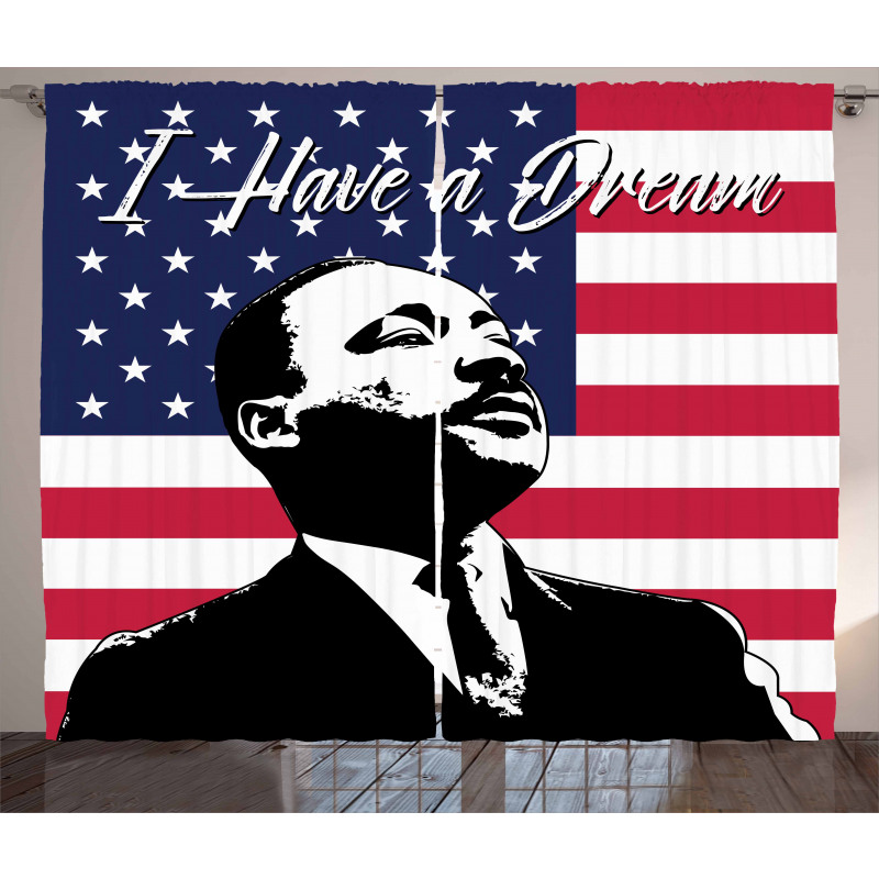 Martin Luther King Curtain