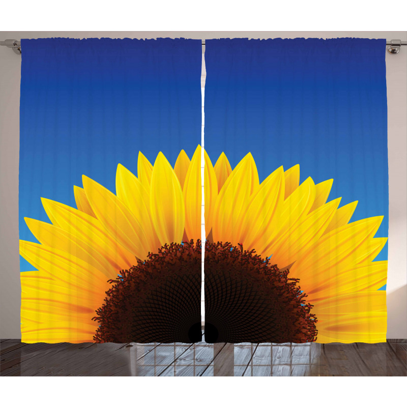 Sunflower Leaf Curtain