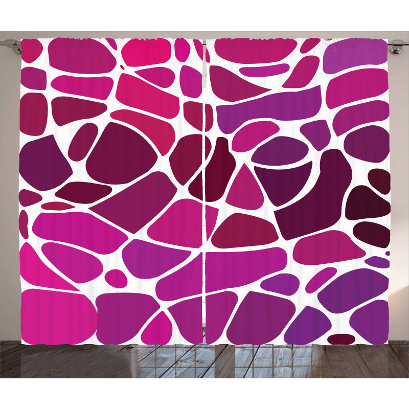 Abstract Mosaic Curtain