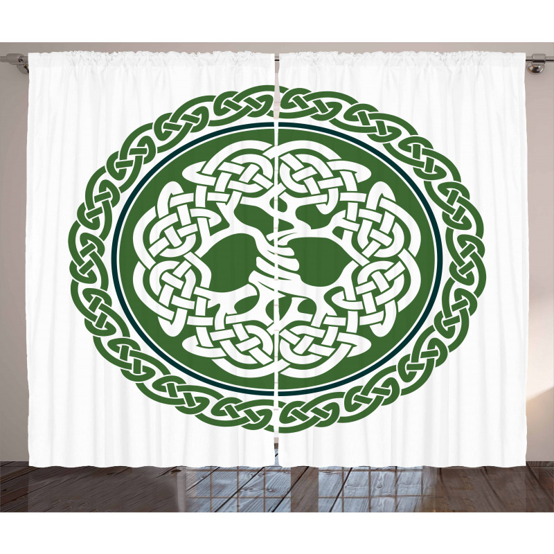 Tree of Life with Frieze Curtain