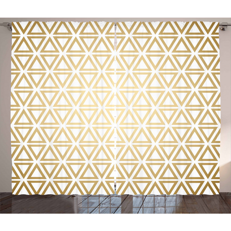 Repeating Triangular Curtain