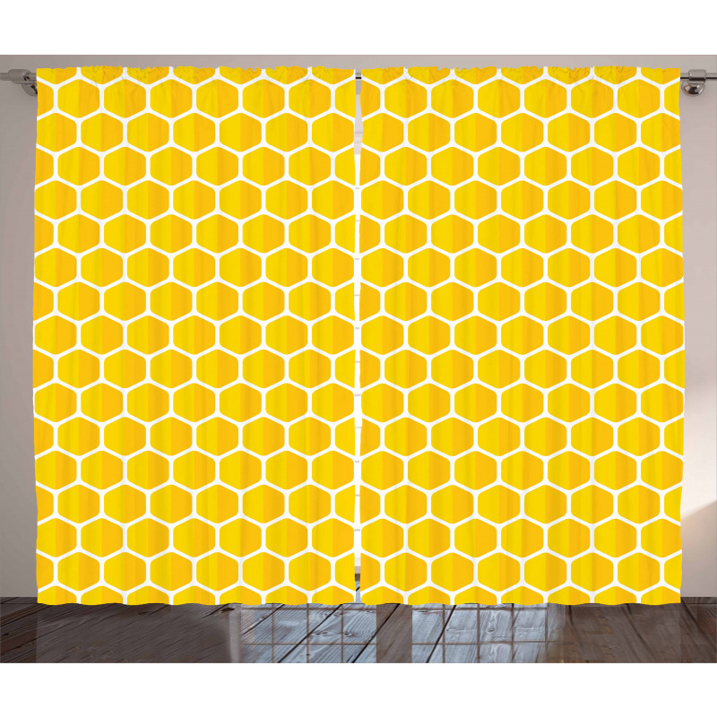 Honeycomb Cells Curtain