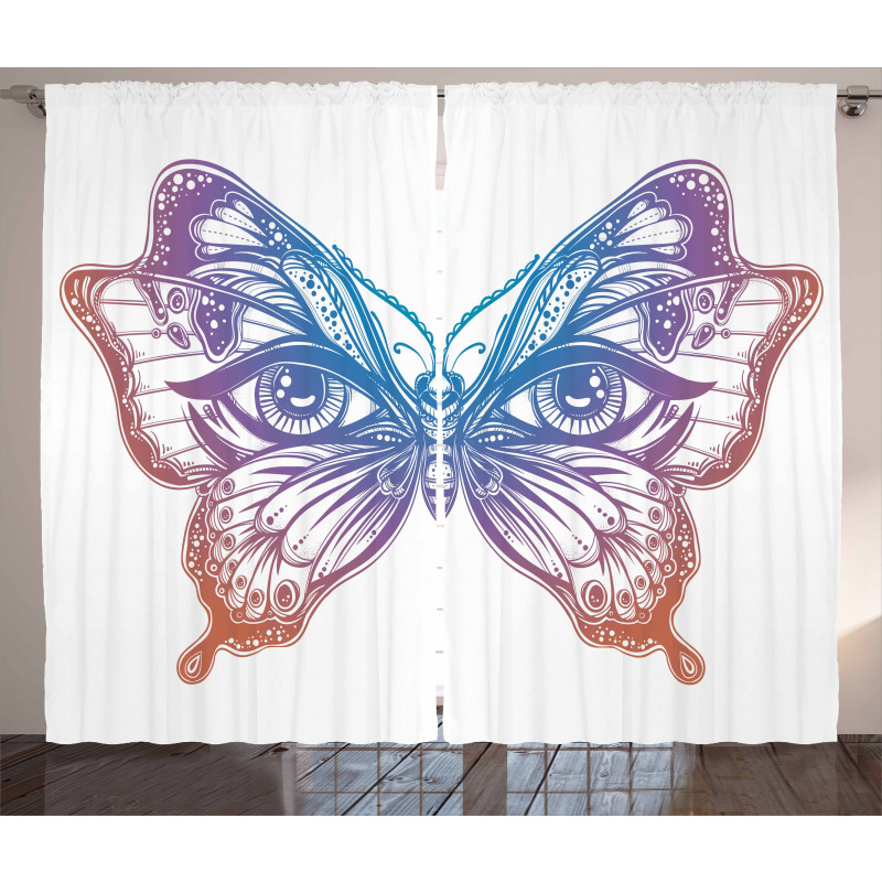 Artwork Design Tattoo Curtain