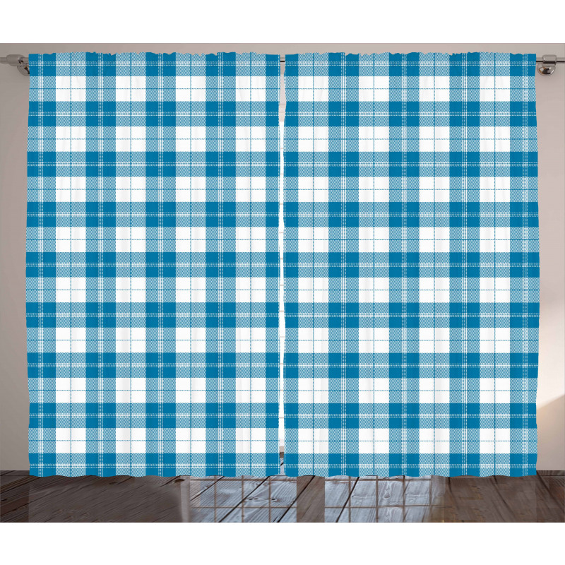 Scottish Checkered Curtain