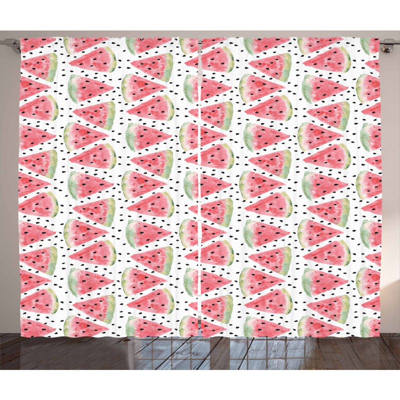 Triangle Slices Curtain