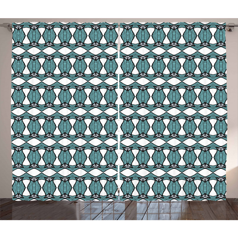Retro Traditional Pattern Curtain