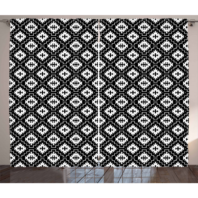 Baroque Pattern Curtain