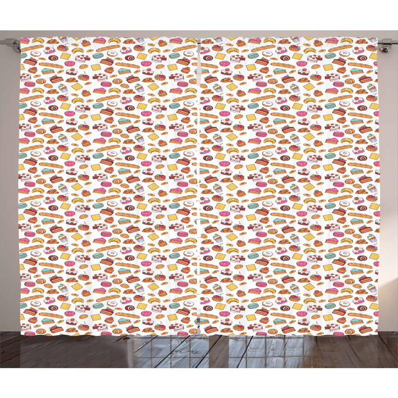 Bakery Medley Curtain