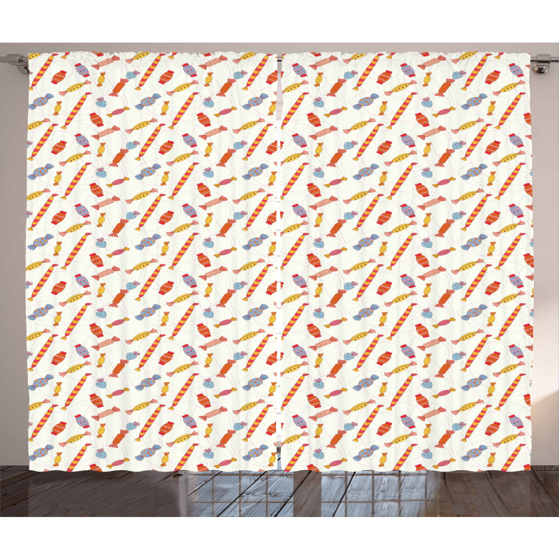 Wrapped Serving Candies Curtain