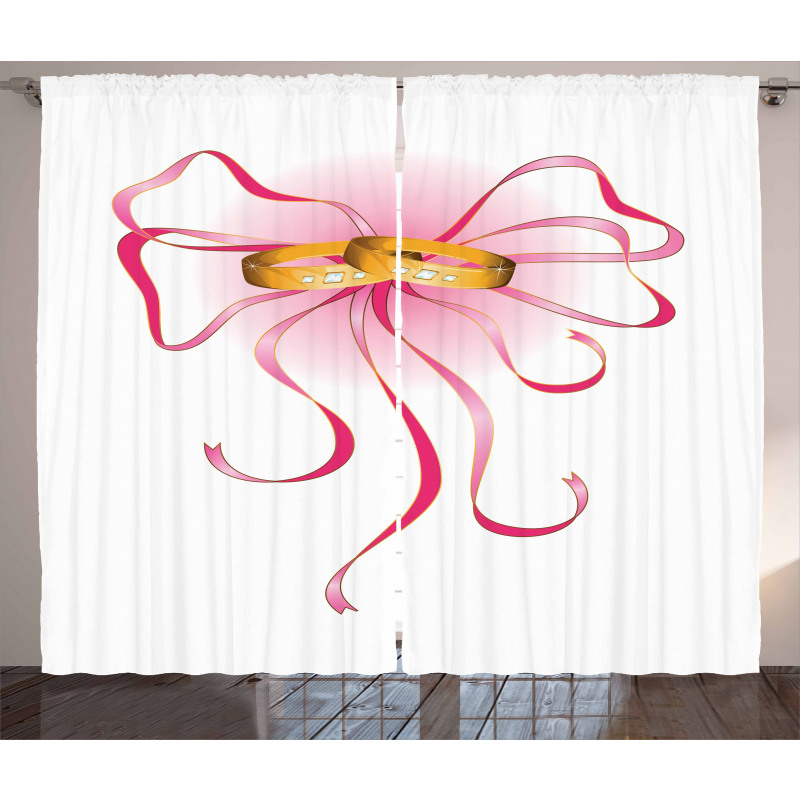 Ringsnd Bow Tie Curtain