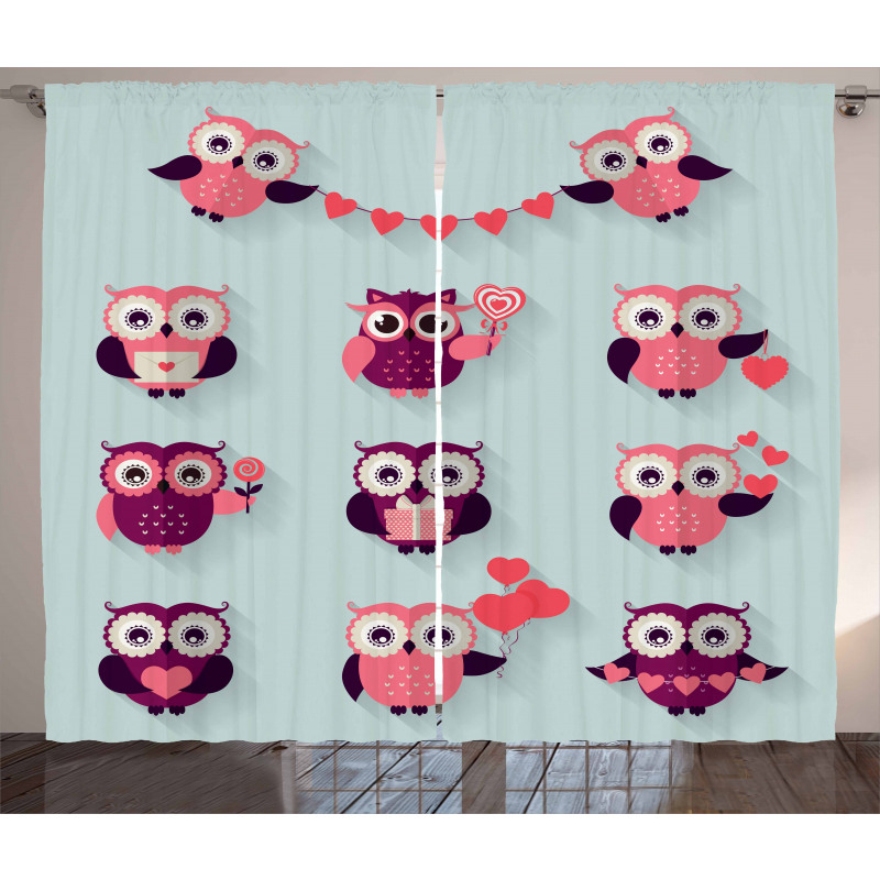 Valentine Concept Curtain