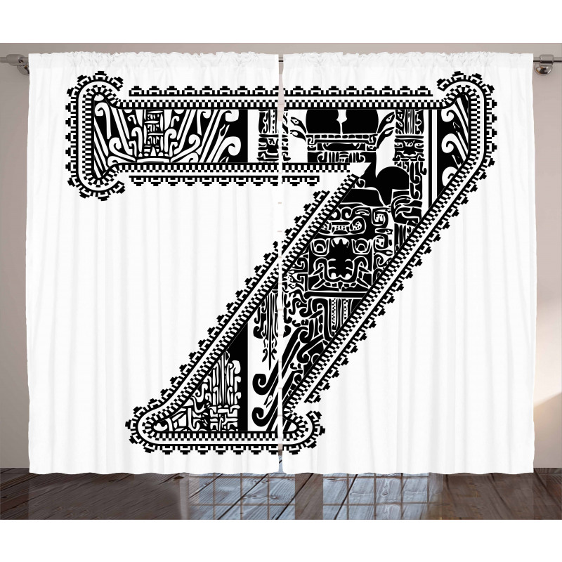 Antique 7 Curtain