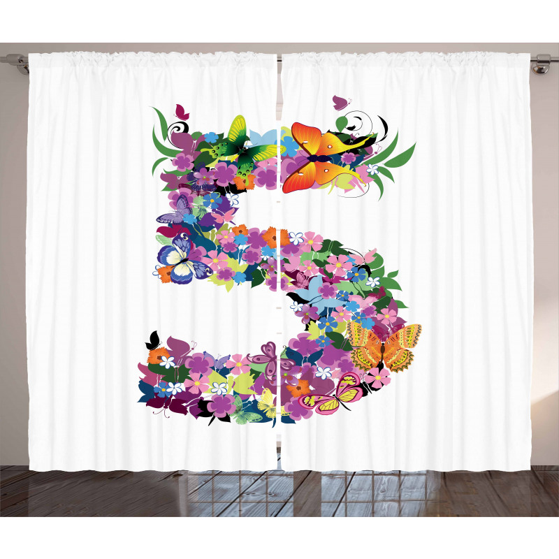 Floral Spring 5 Years Curtain