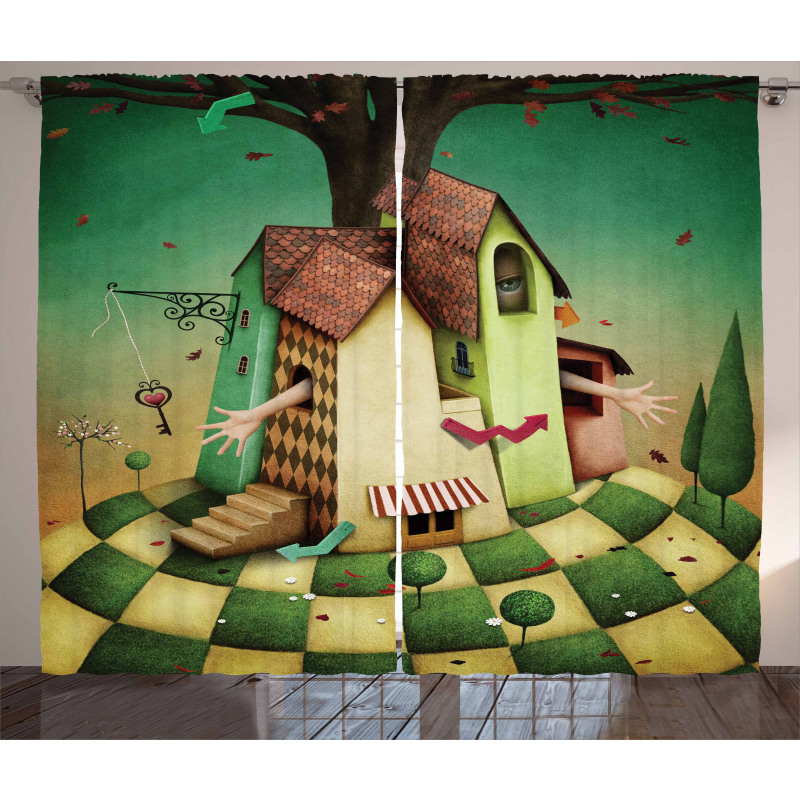 Fairy Tale Wonderland Curtain