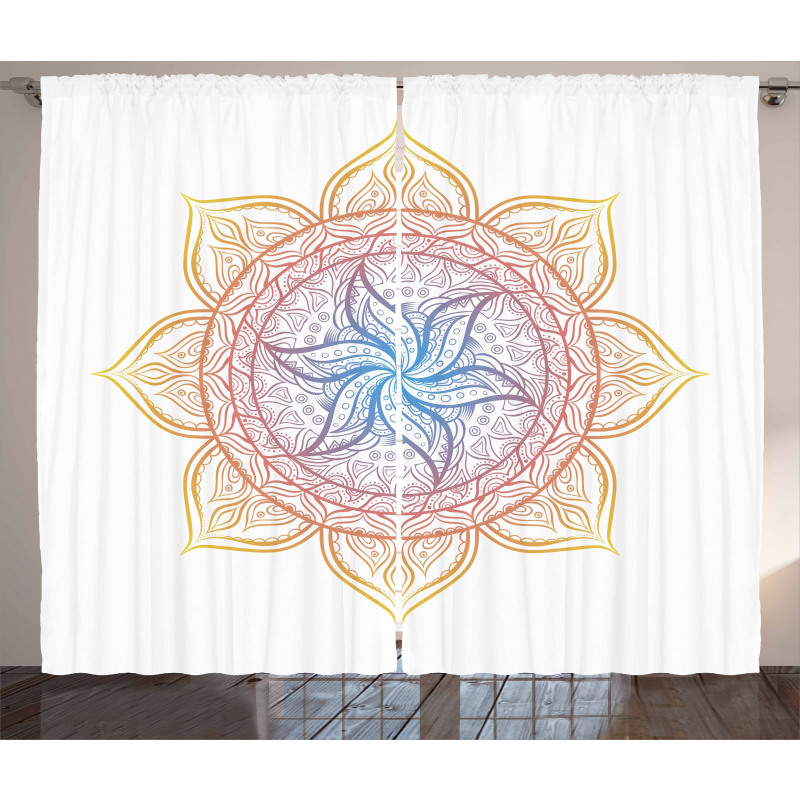 Flower Bloom Curtain