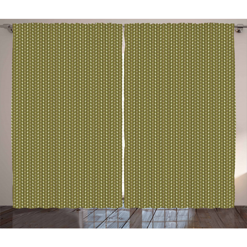 Simple Exotic Borders Curtain