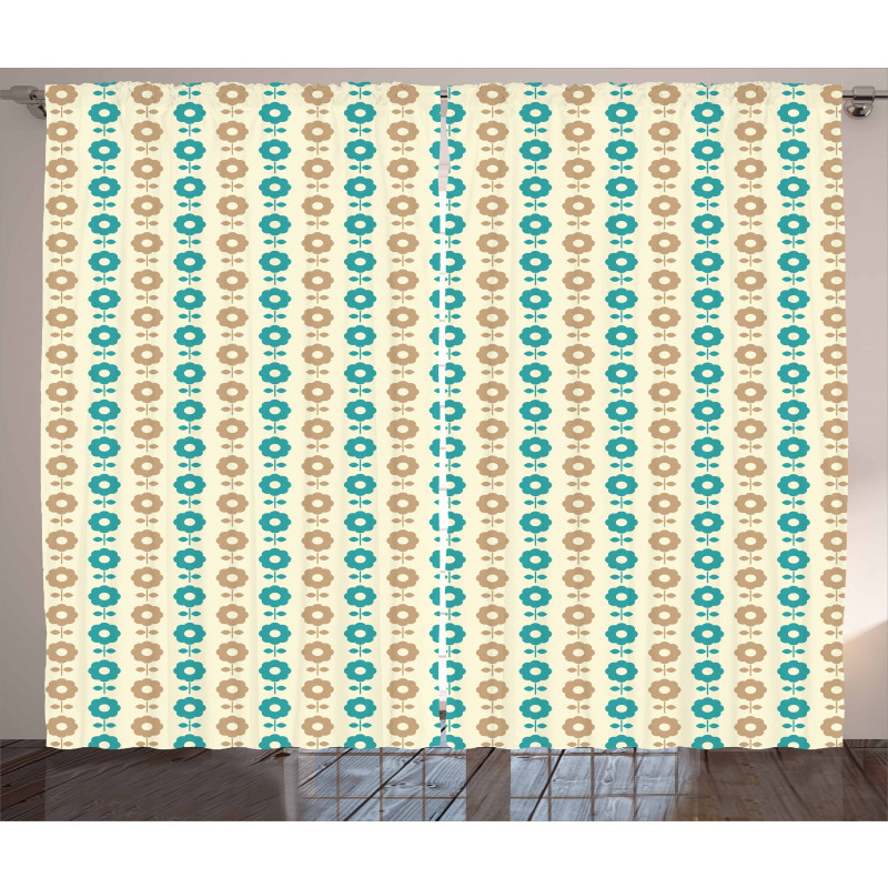 Simple Daisies Curtain