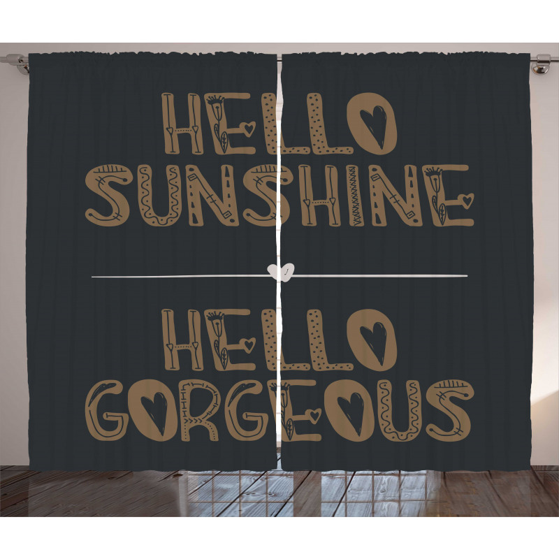 Hello Sunshine Curtain