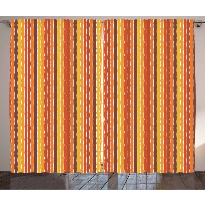 Pastel Stripes Curtain