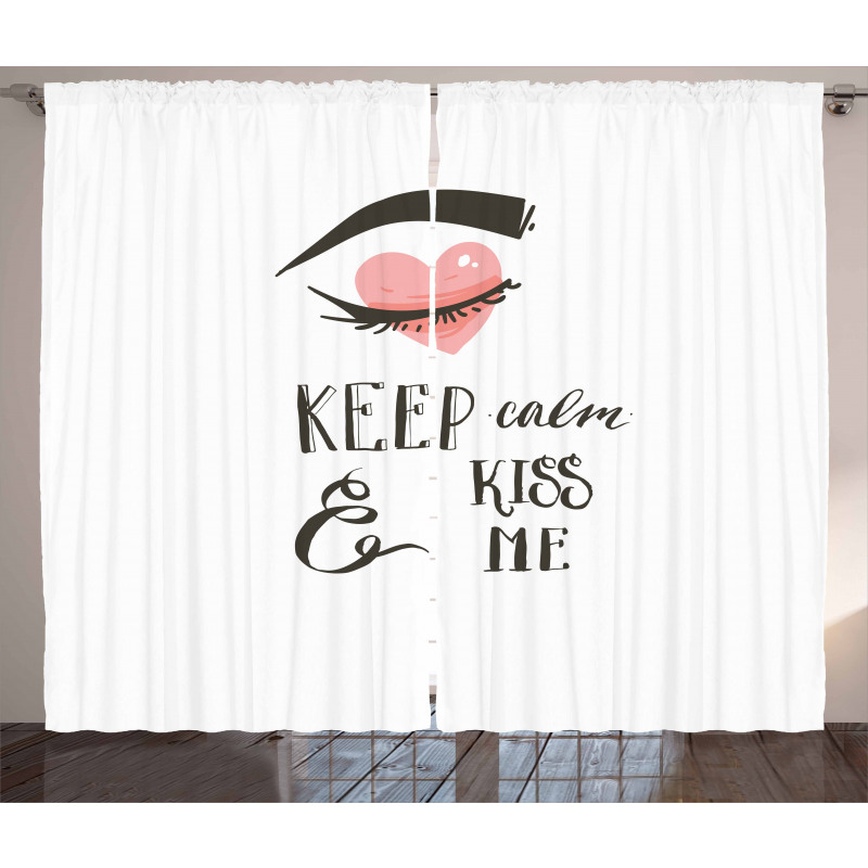 Popular Phrase Curtain