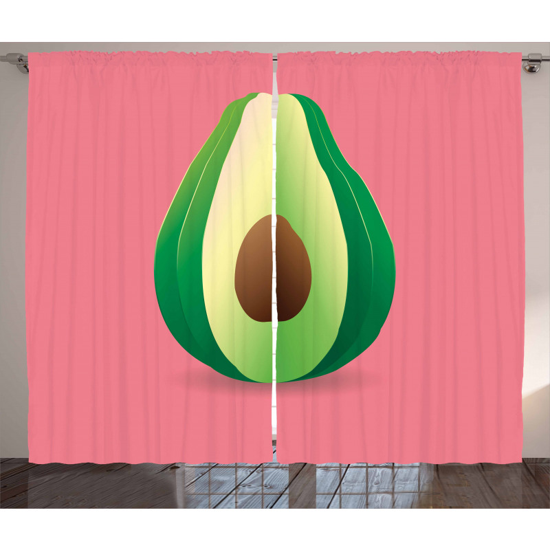 Fresh Healthy Avocado Curtain