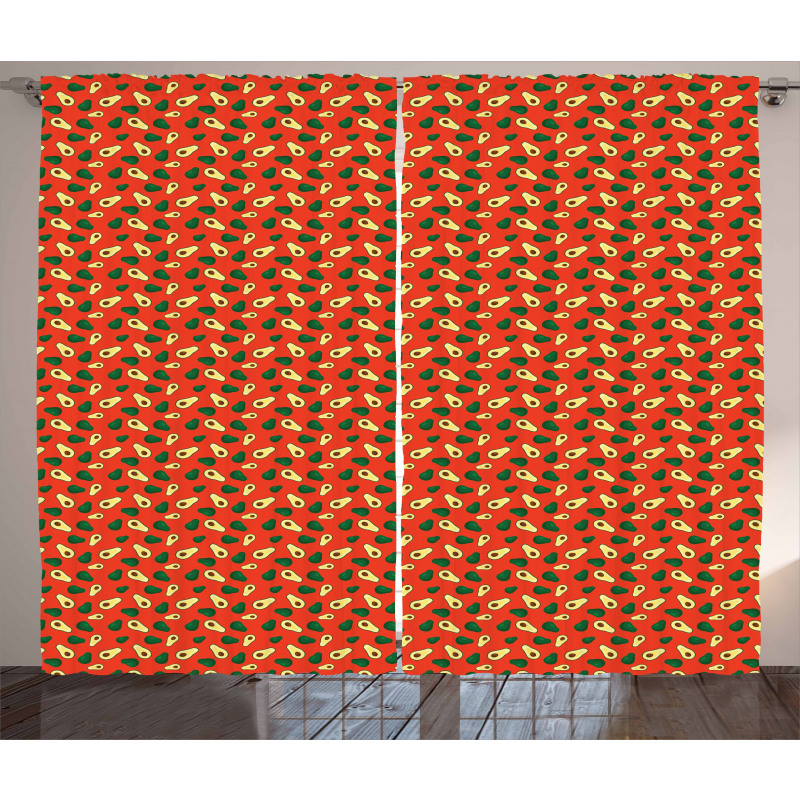 Half Piece Pattern Curtain