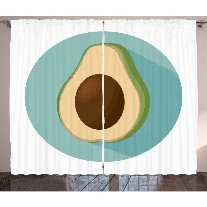 Raw Delicious Avocado Curtain
