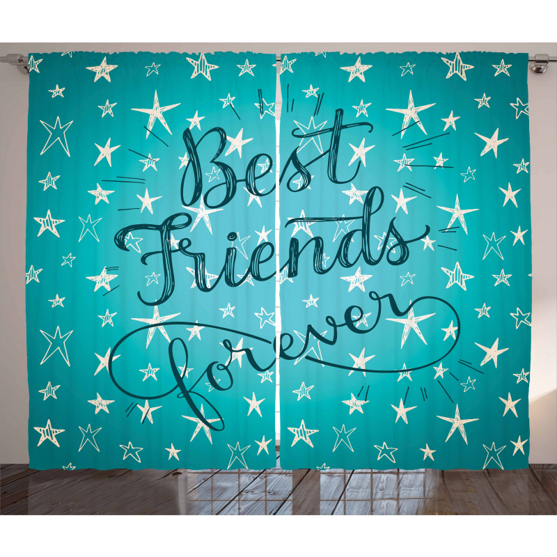 Best Friends Forever Curtain