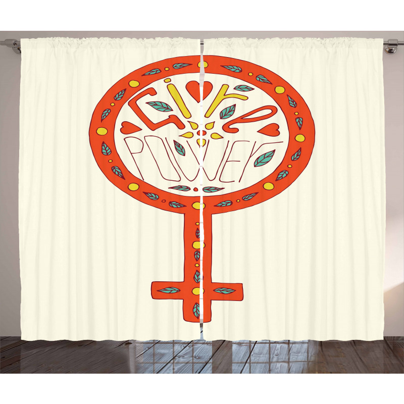 Doodle Venus Curtain