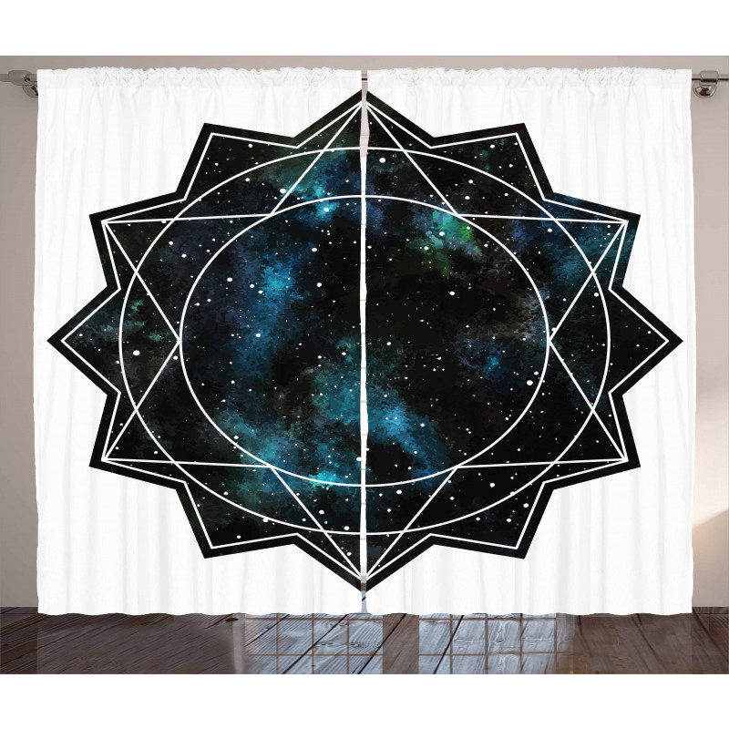 Polygonal Star Curtain