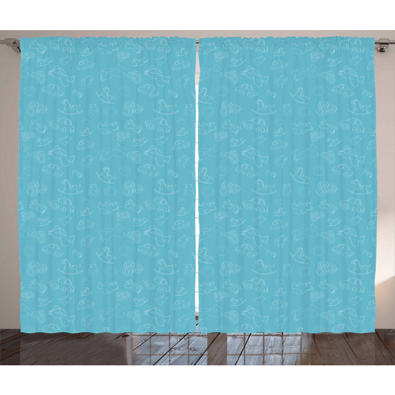 Different Kids Toys Curtain