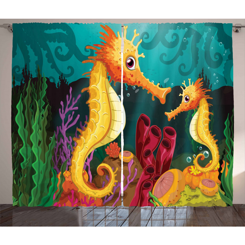 Seahorse Habitat Curtain