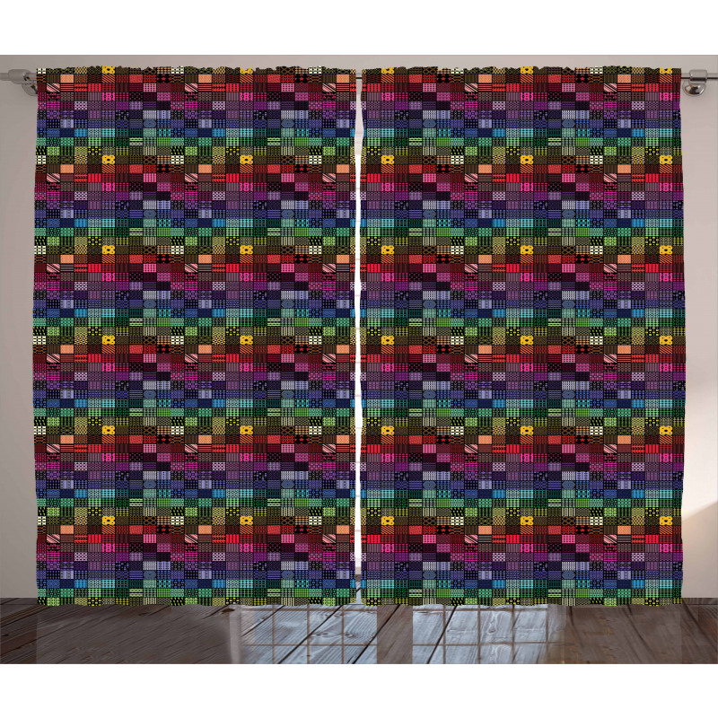 Hundreds of Tiles Curtain