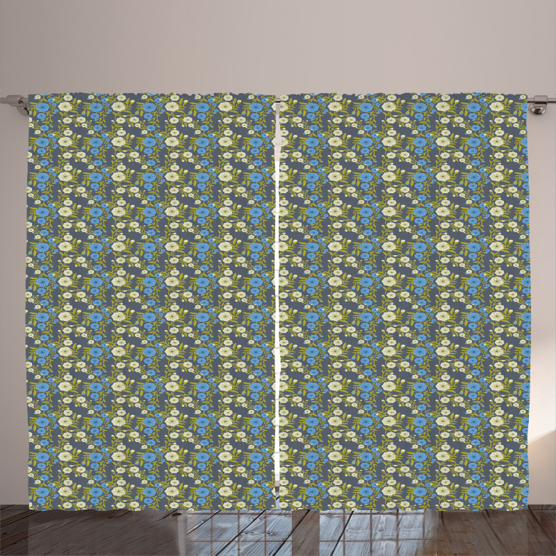 Bindweed Blooms Curtain