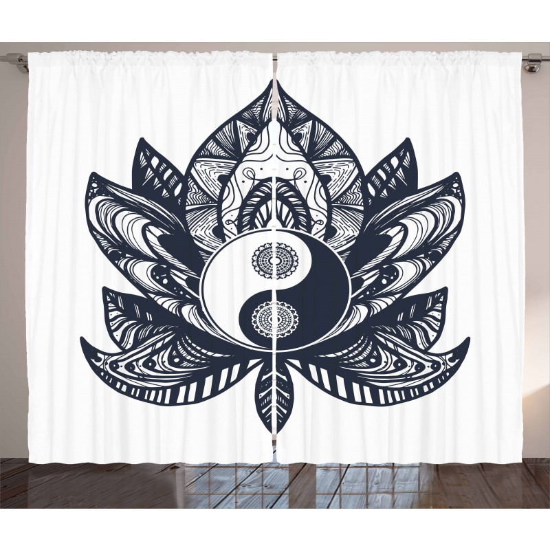 Lotus Leaf Spritiual Curtain