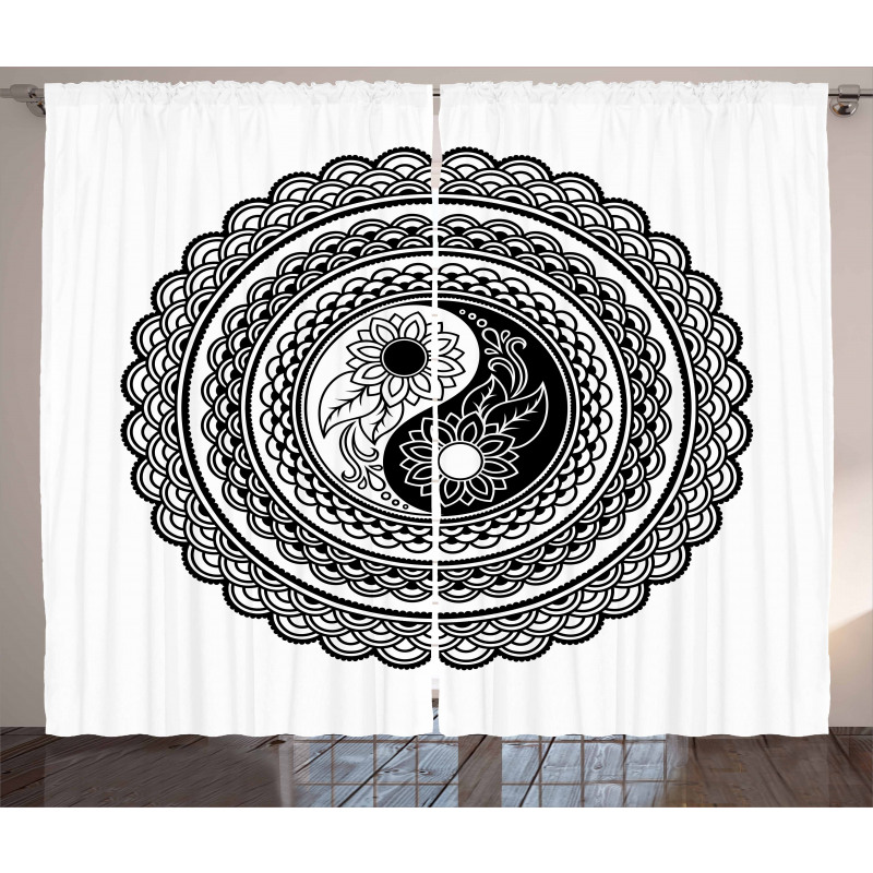 Yin Yang Curtain